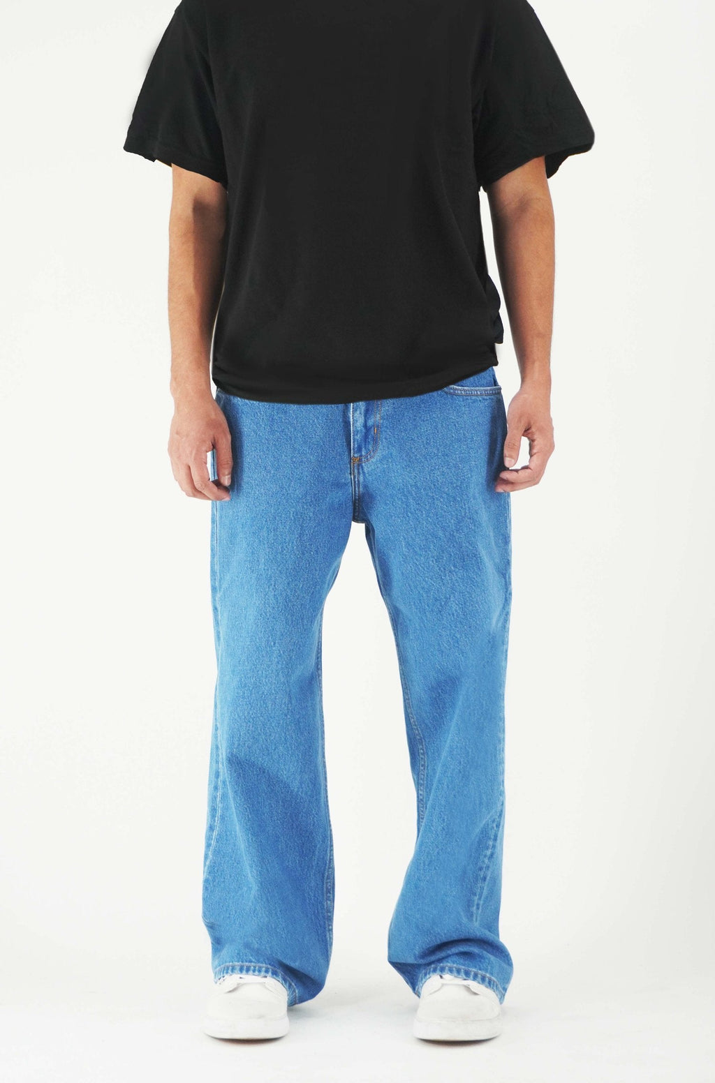 "Neo Blue" Baggy Jeans