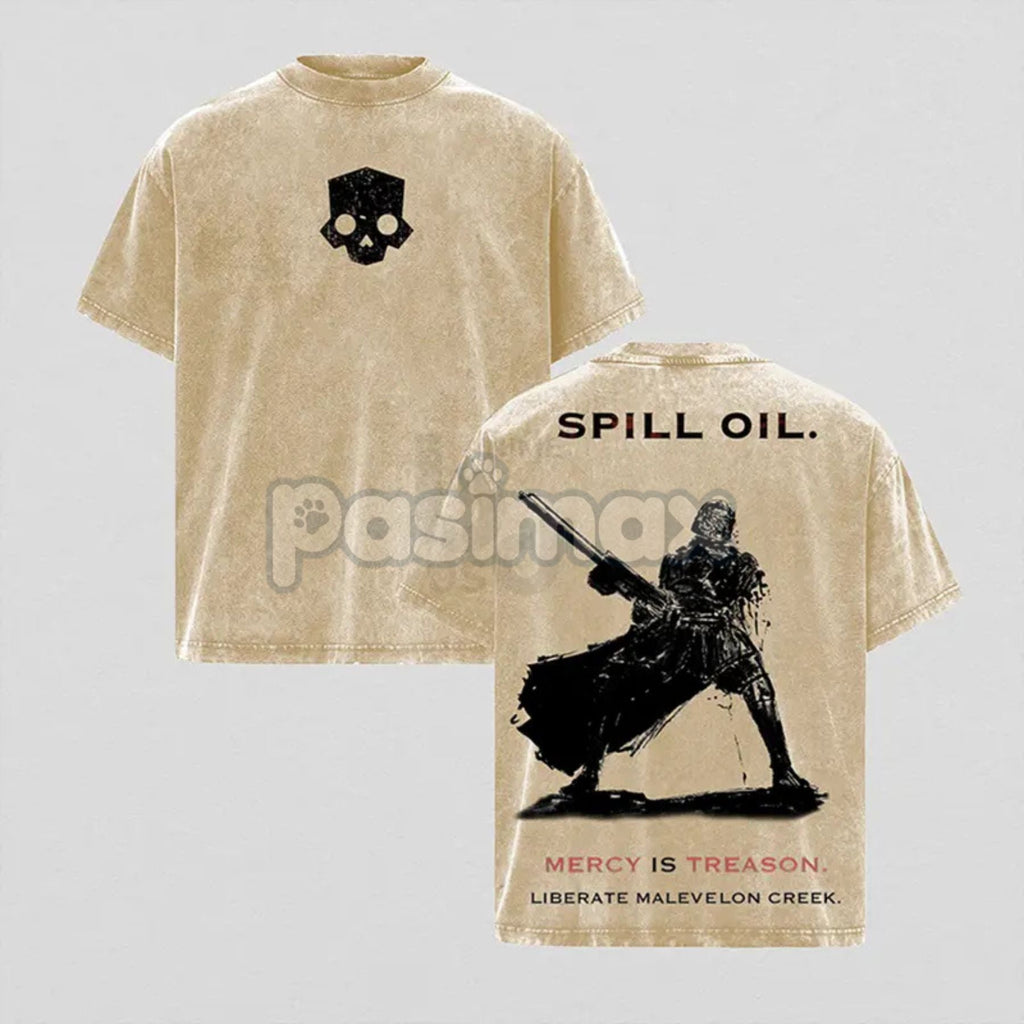 Helldivers Oversized Graphic Tee