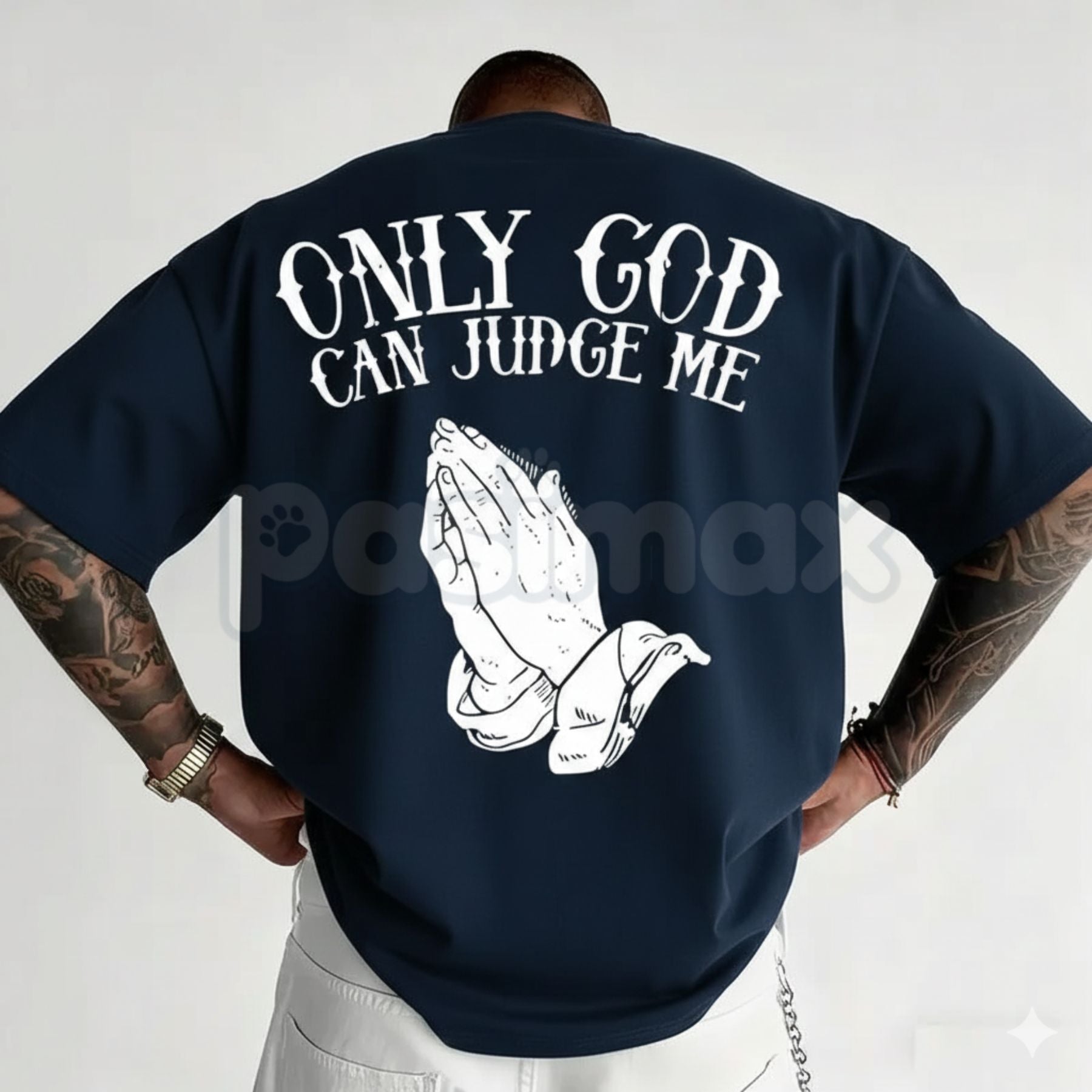 "Only God Can Judge Me" Graphic T-Shirt
