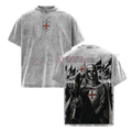 Retro Baldwin IV "The Leper King" Crusader T-Shirt