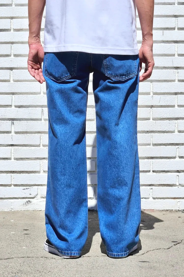 "Neo Blue" Baggy Jeans