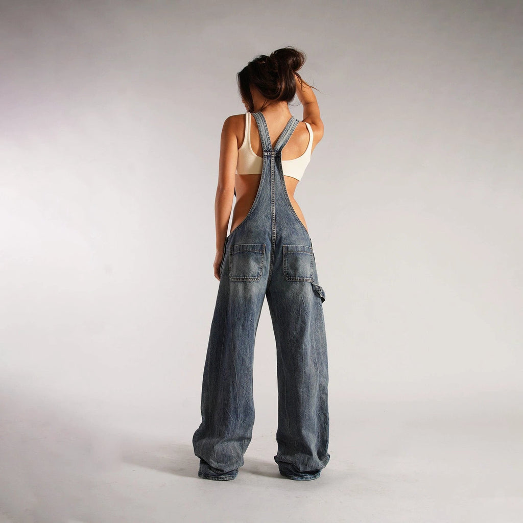 Y2K Denim Overalls