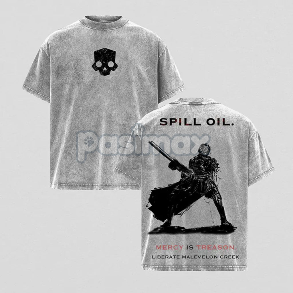 Helldivers Oversized Graphic Tee