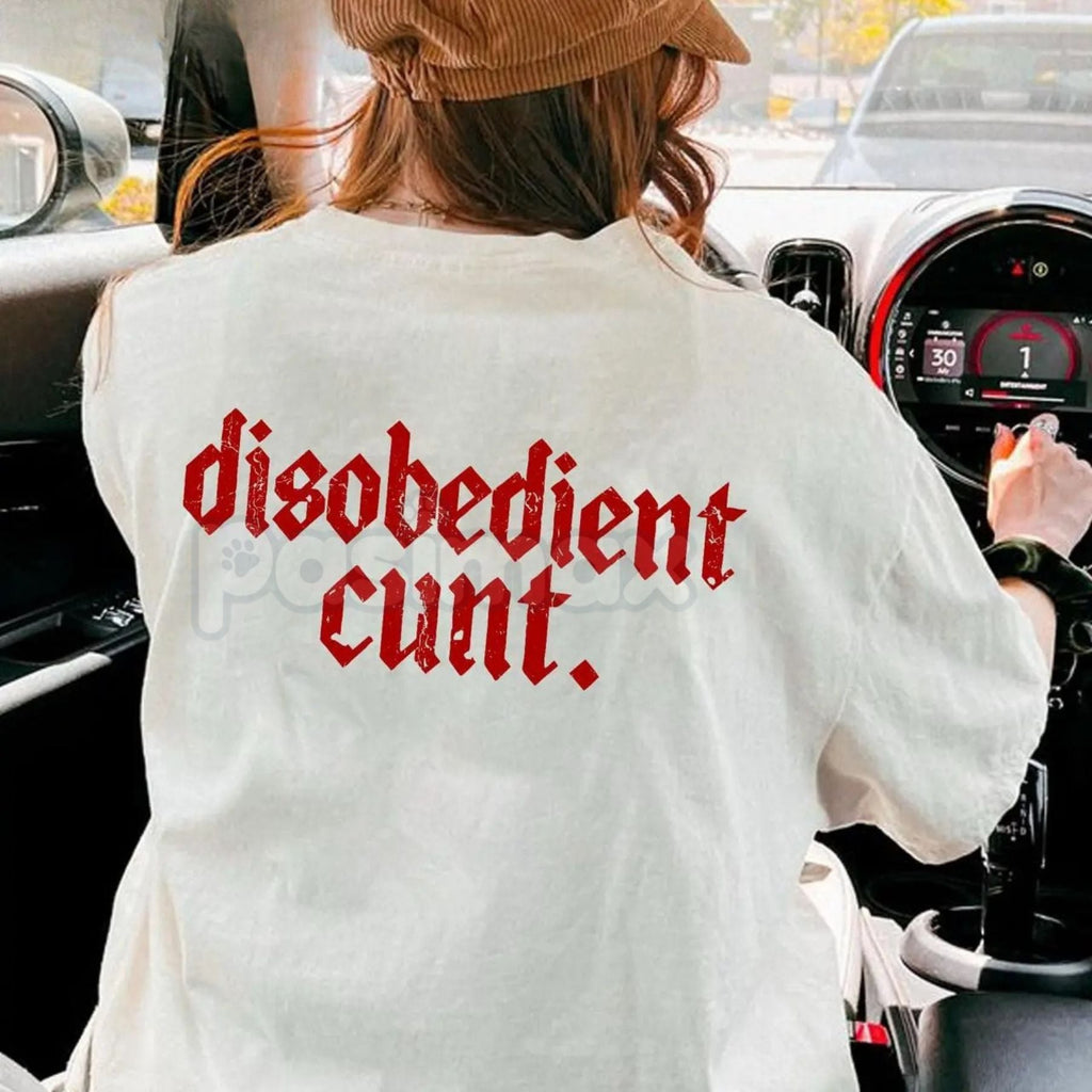 "Disobedient" Graphic T-Shirt