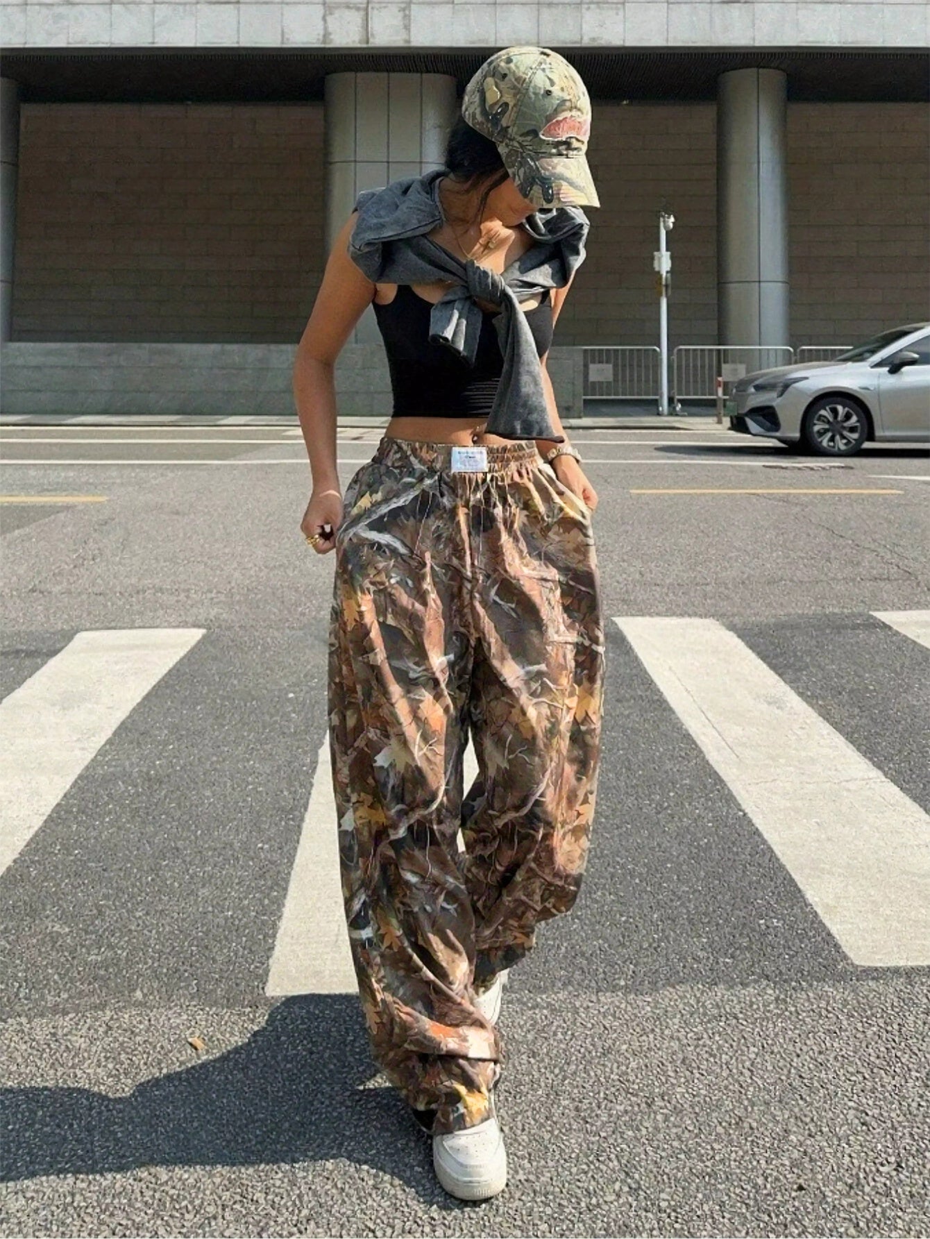Y2K Camouflage Cargo Pants
