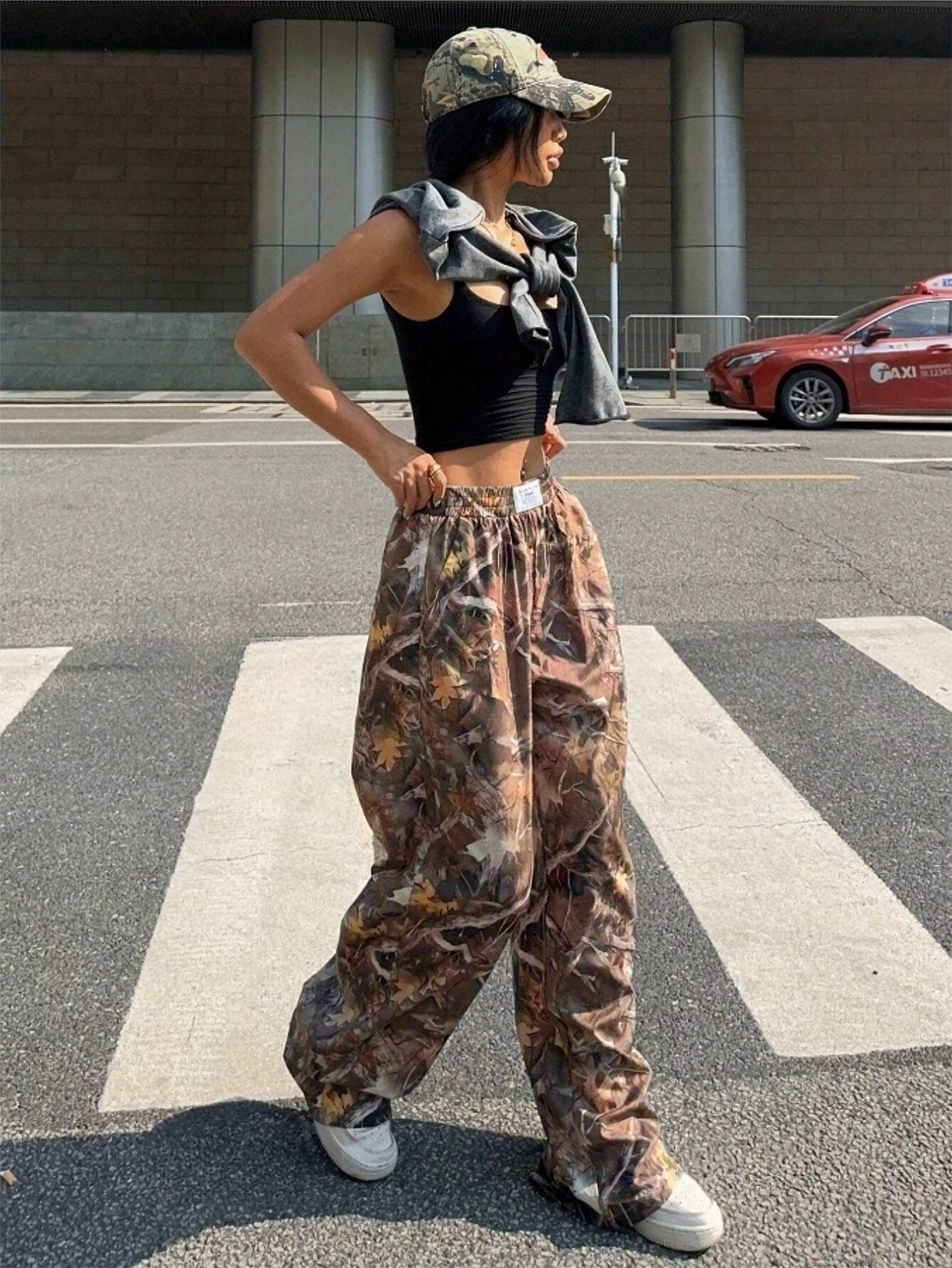 Y2K Camouflage Cargo Pants