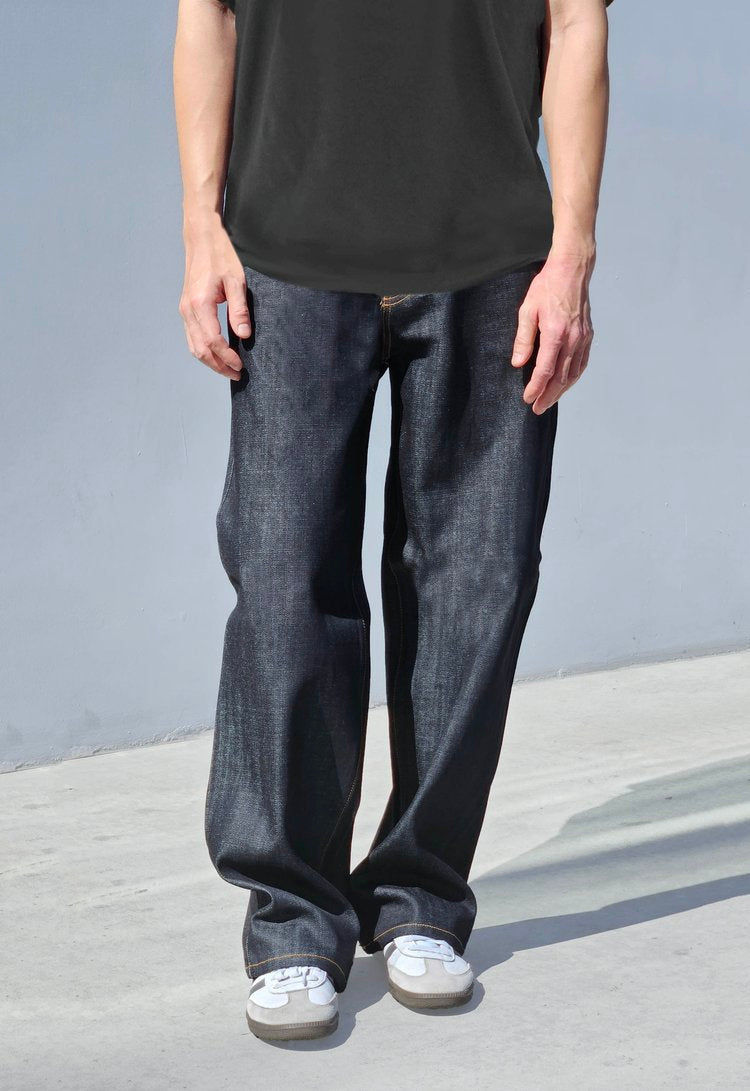 "Neo Blue" Baggy Jeans