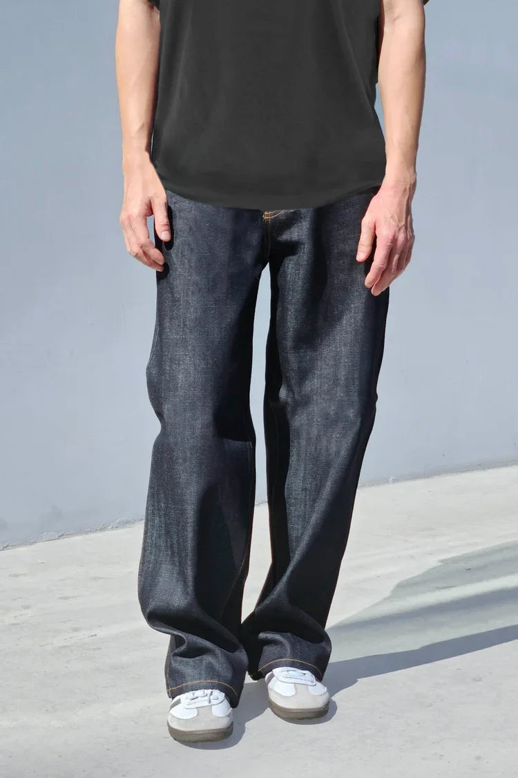 "Neo Blue" Baggy Jeans