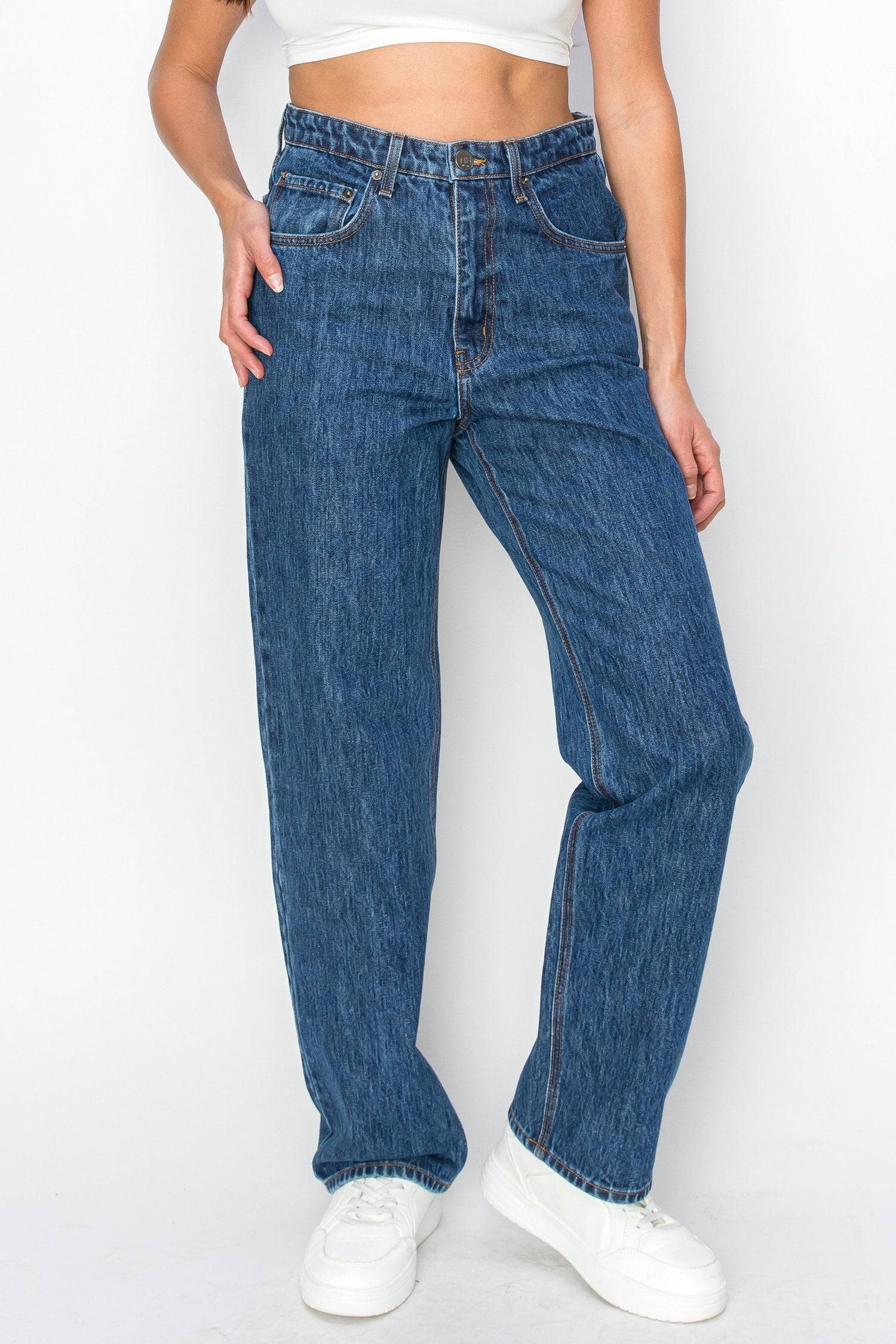 "Neo Blue" Baggy Jeans