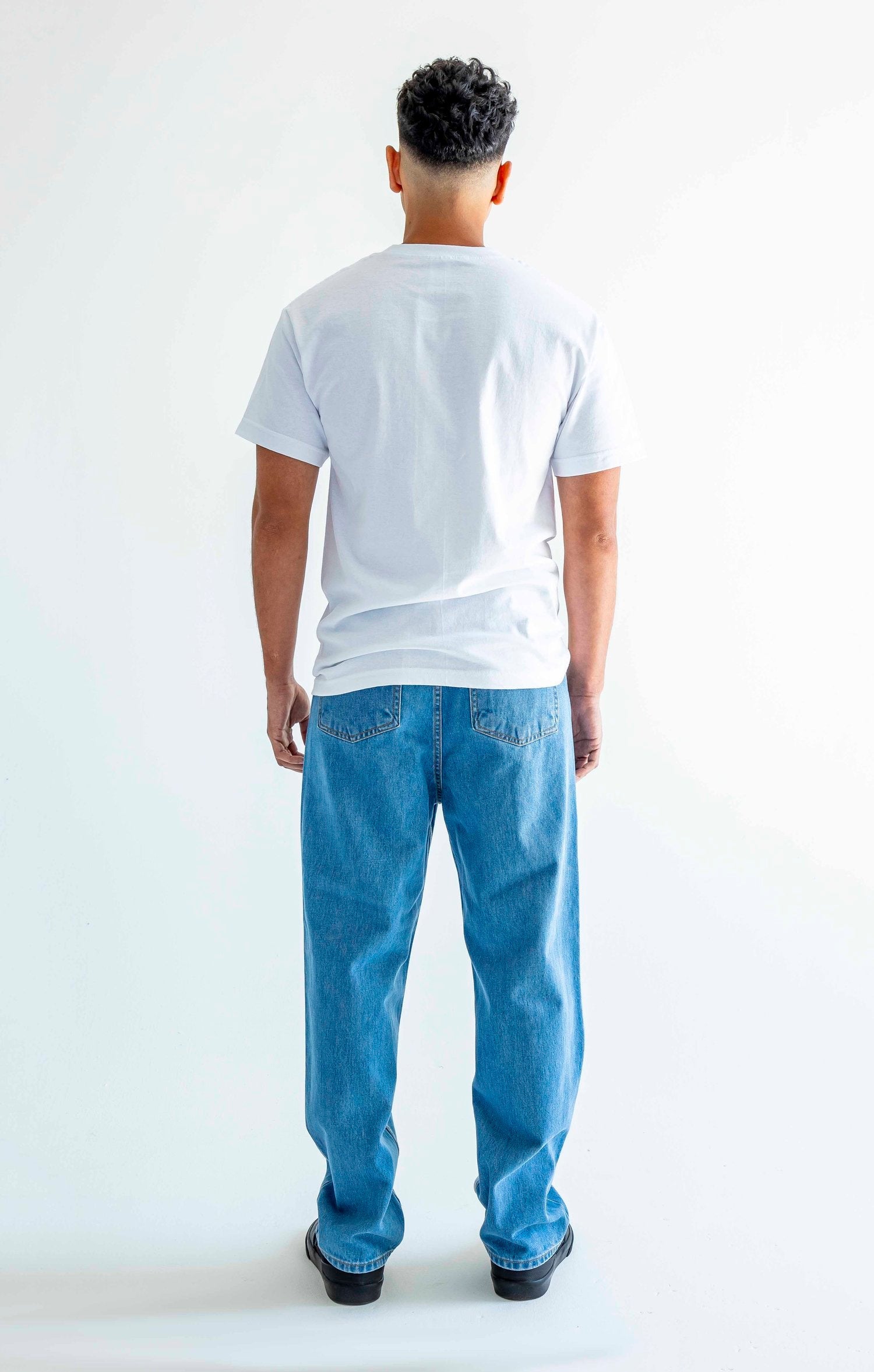 "Neo Blue" Baggy Jeans