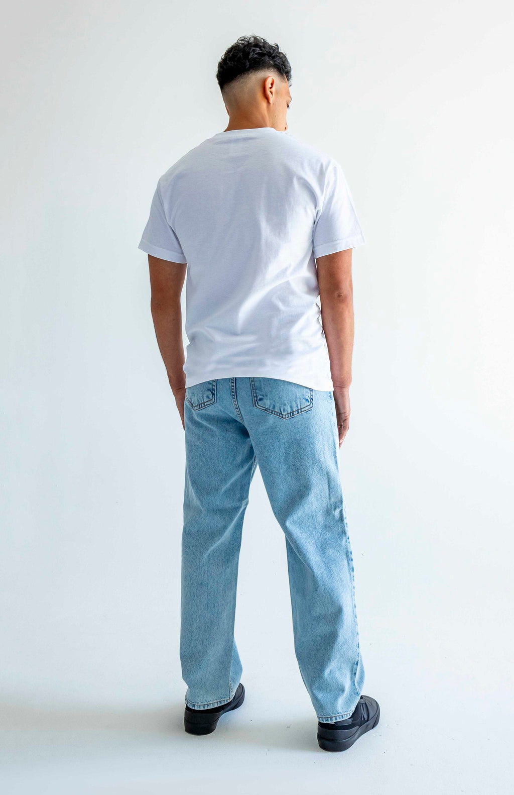 "Neo Blue" Baggy Jeans