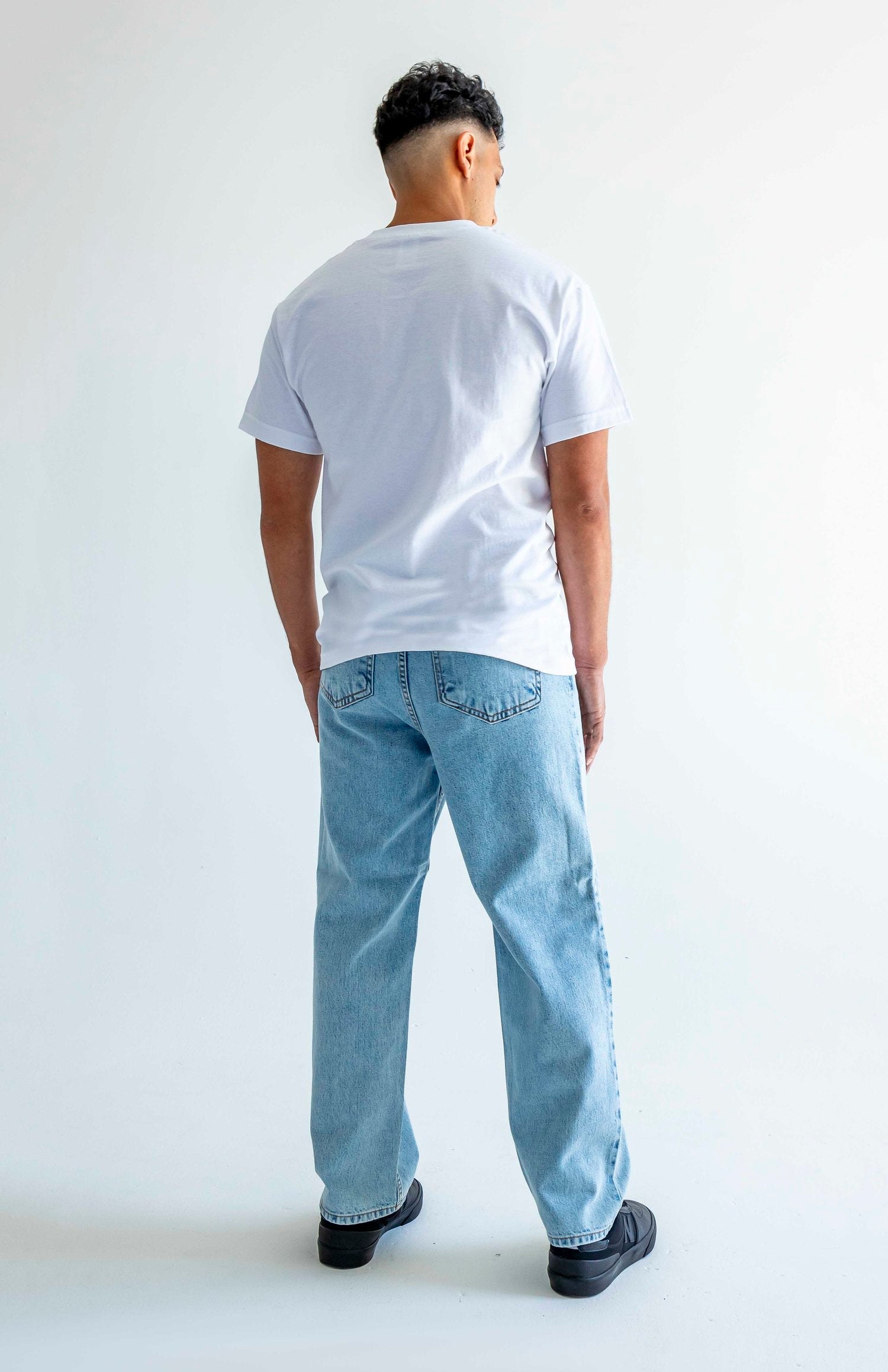 "Neo Blue" Baggy Jeans