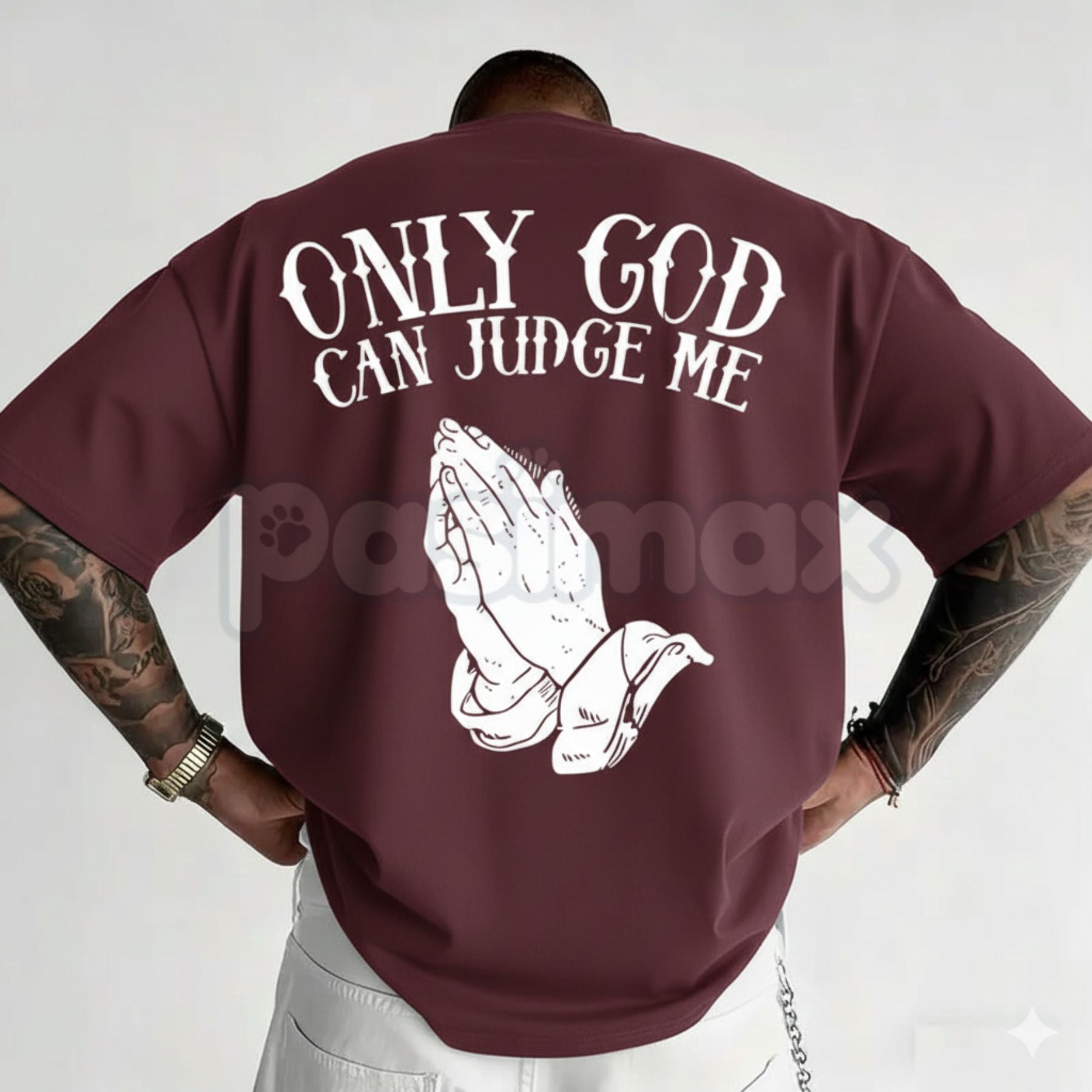 "Only God Can Judge Me" Graphic T-Shirt