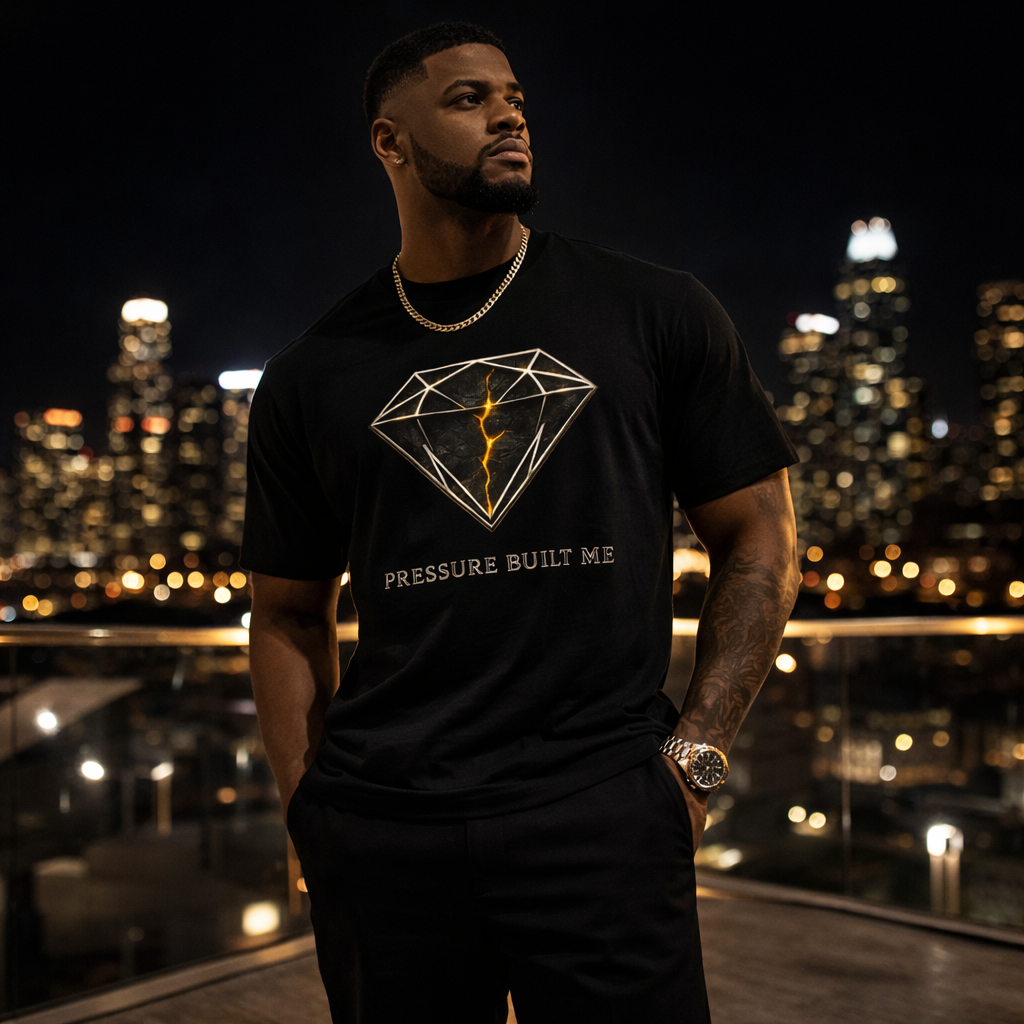Pressure Built Me Diamond Tee
