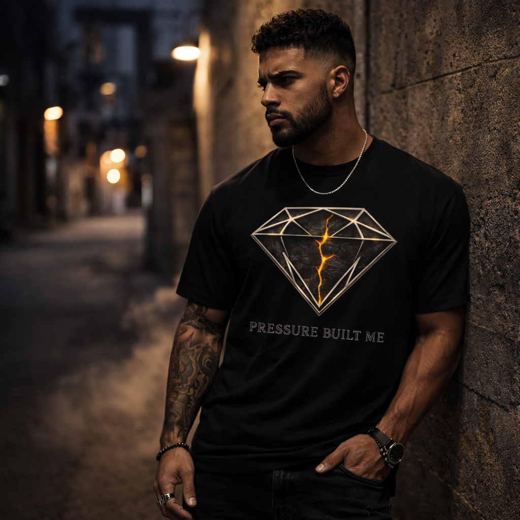 Pressure Built Me Diamond Tee