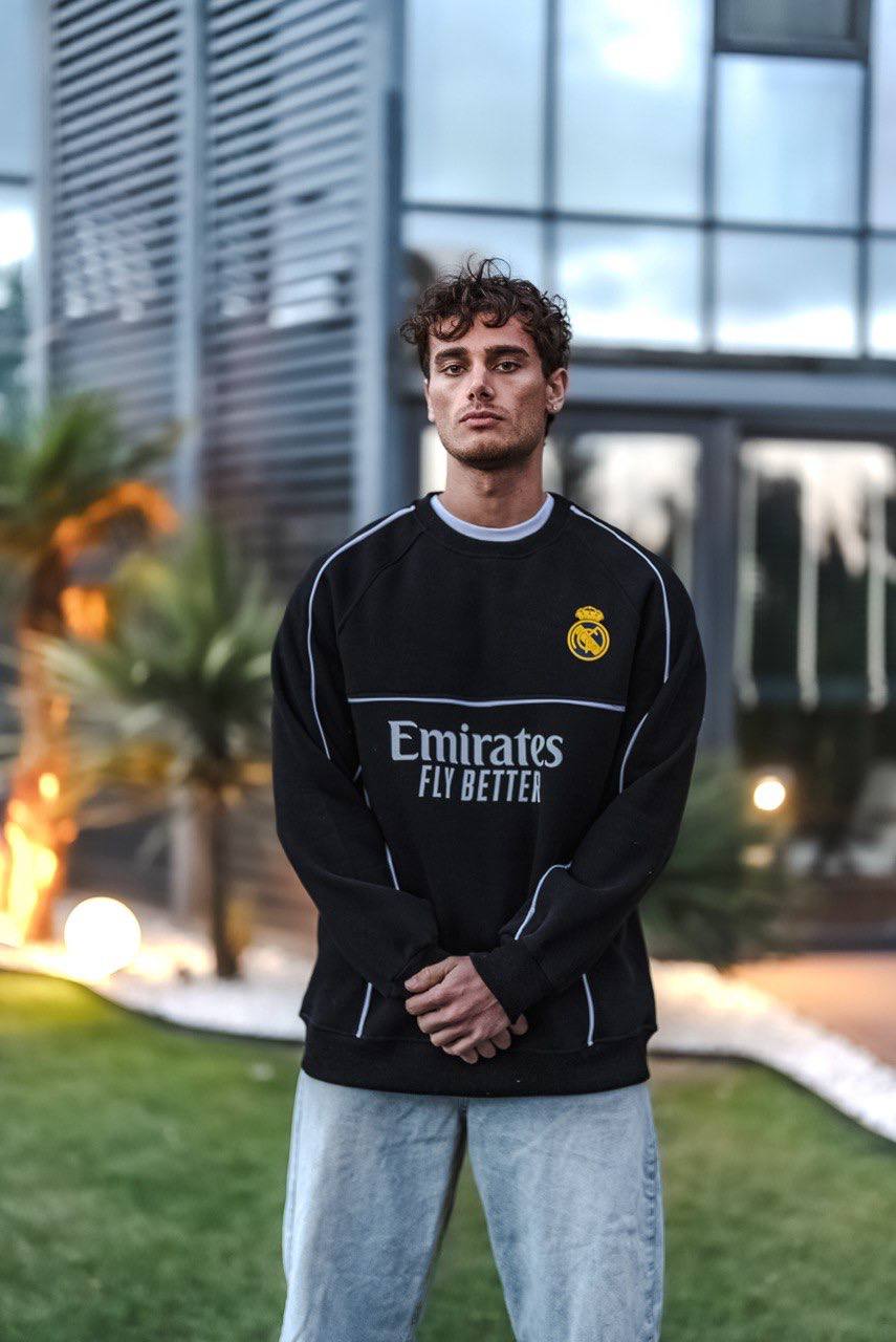Real Madrid Oversized Sweatshirt