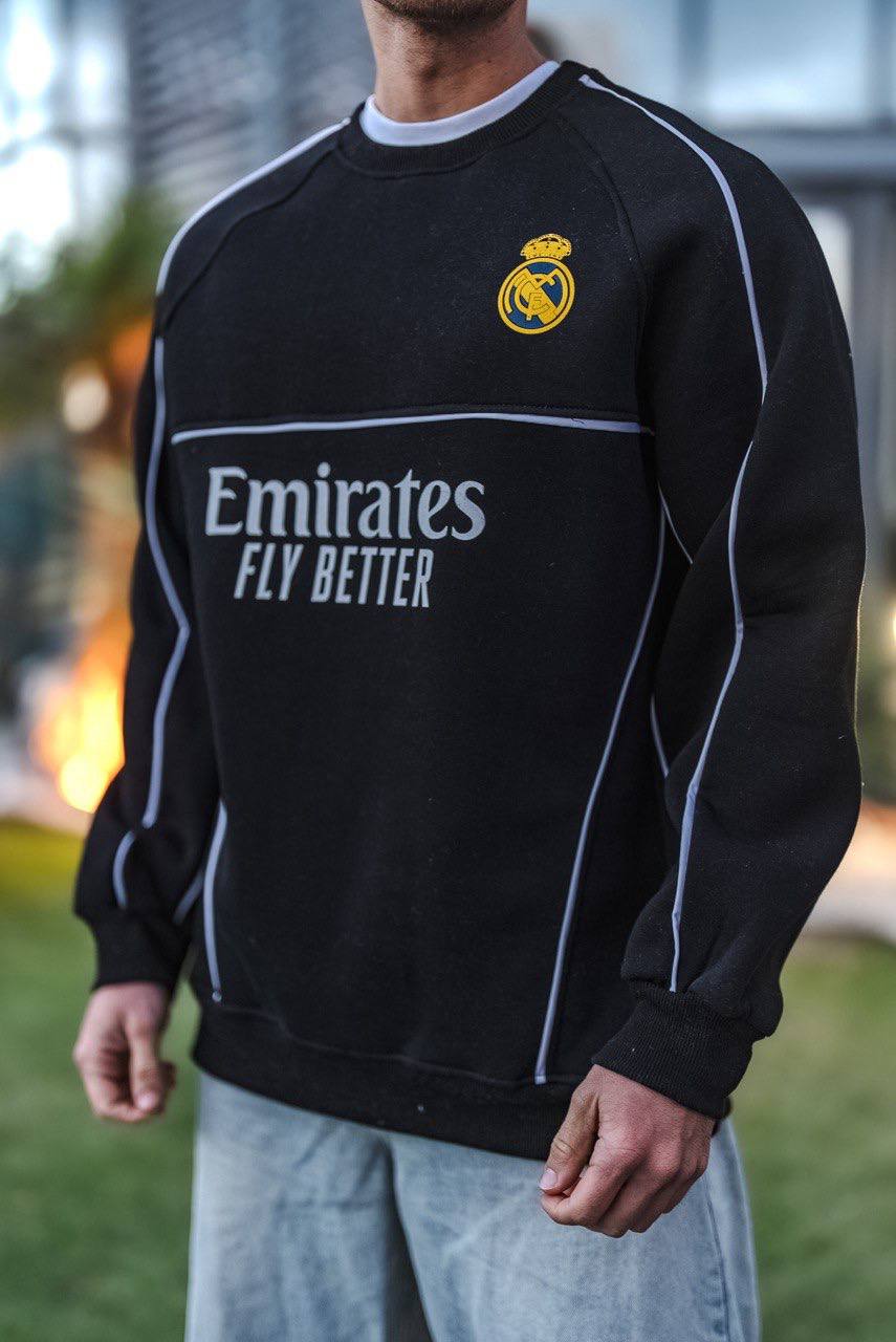 Real Madrid Oversized Sweatshirt