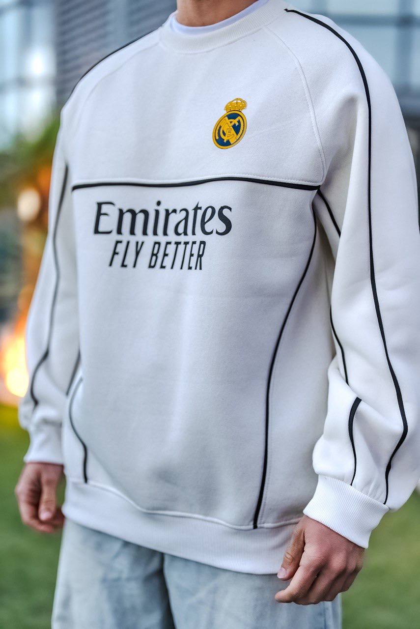 Real Madrid Oversized Sweatshirt