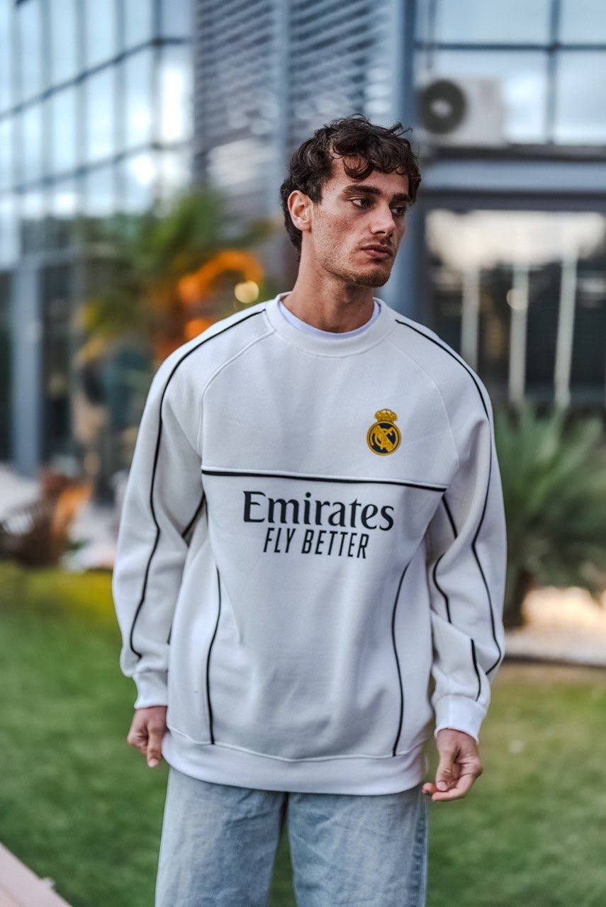 Real Madrid Oversized Sweatshirt