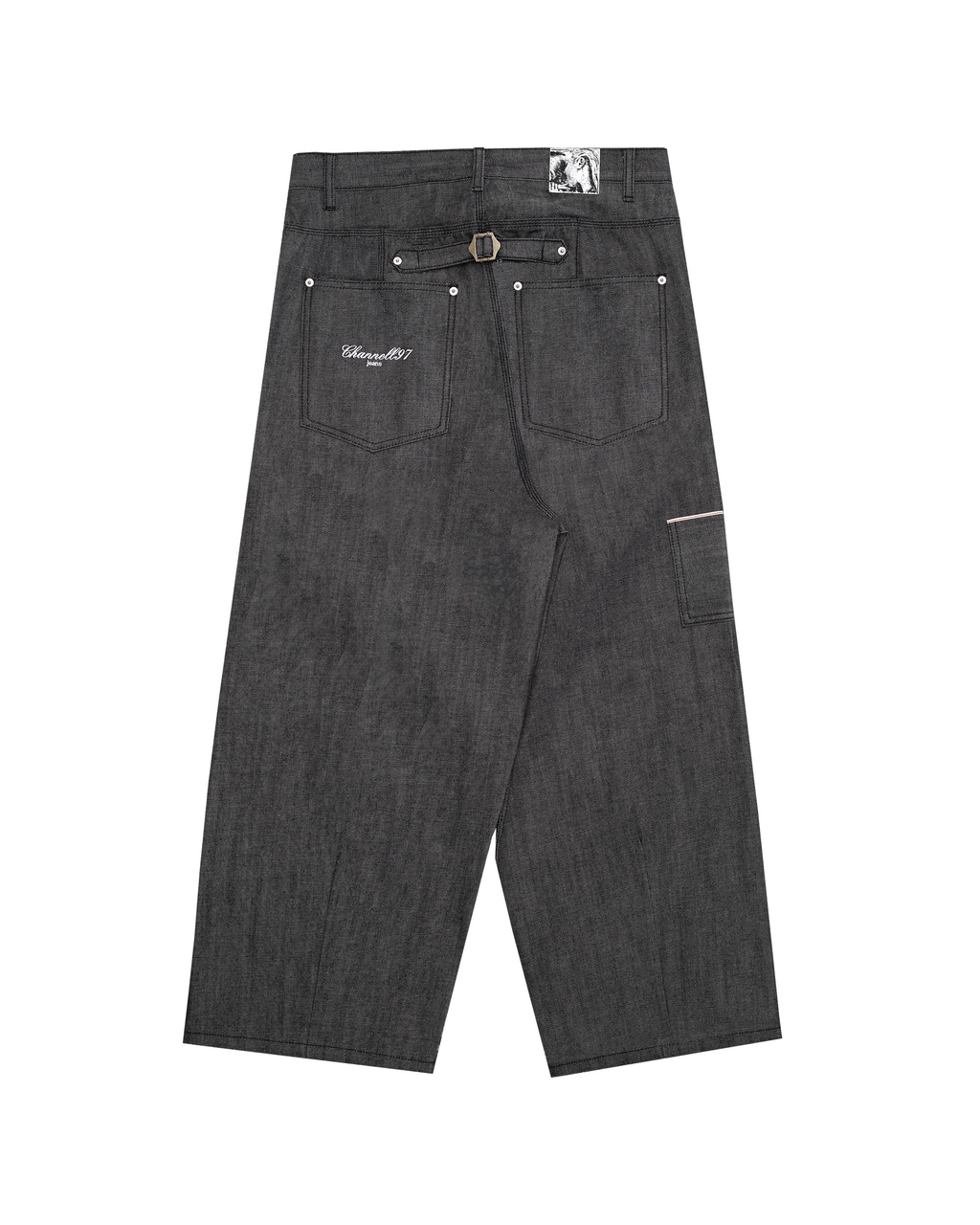 SELVEDGE DENIM BLACK