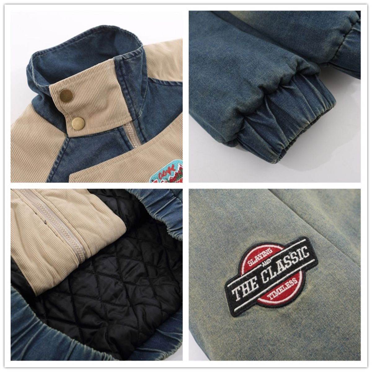 Vintage Embroidered Denim Jacket