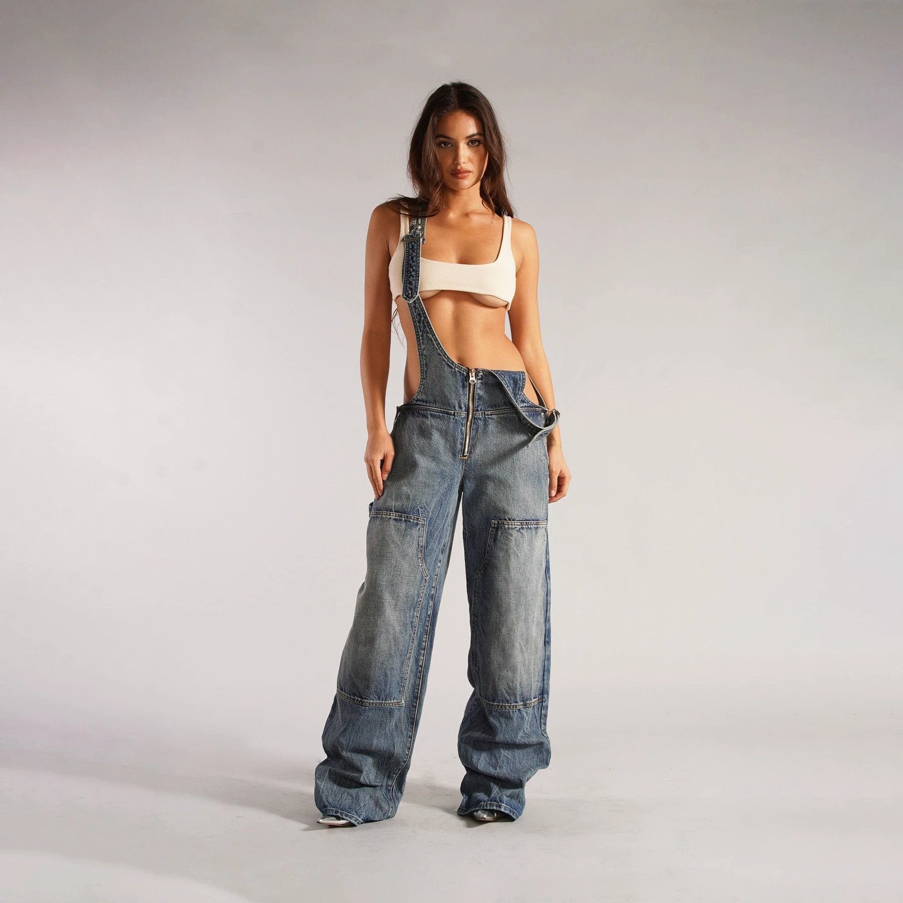 Y2K Denim Overalls