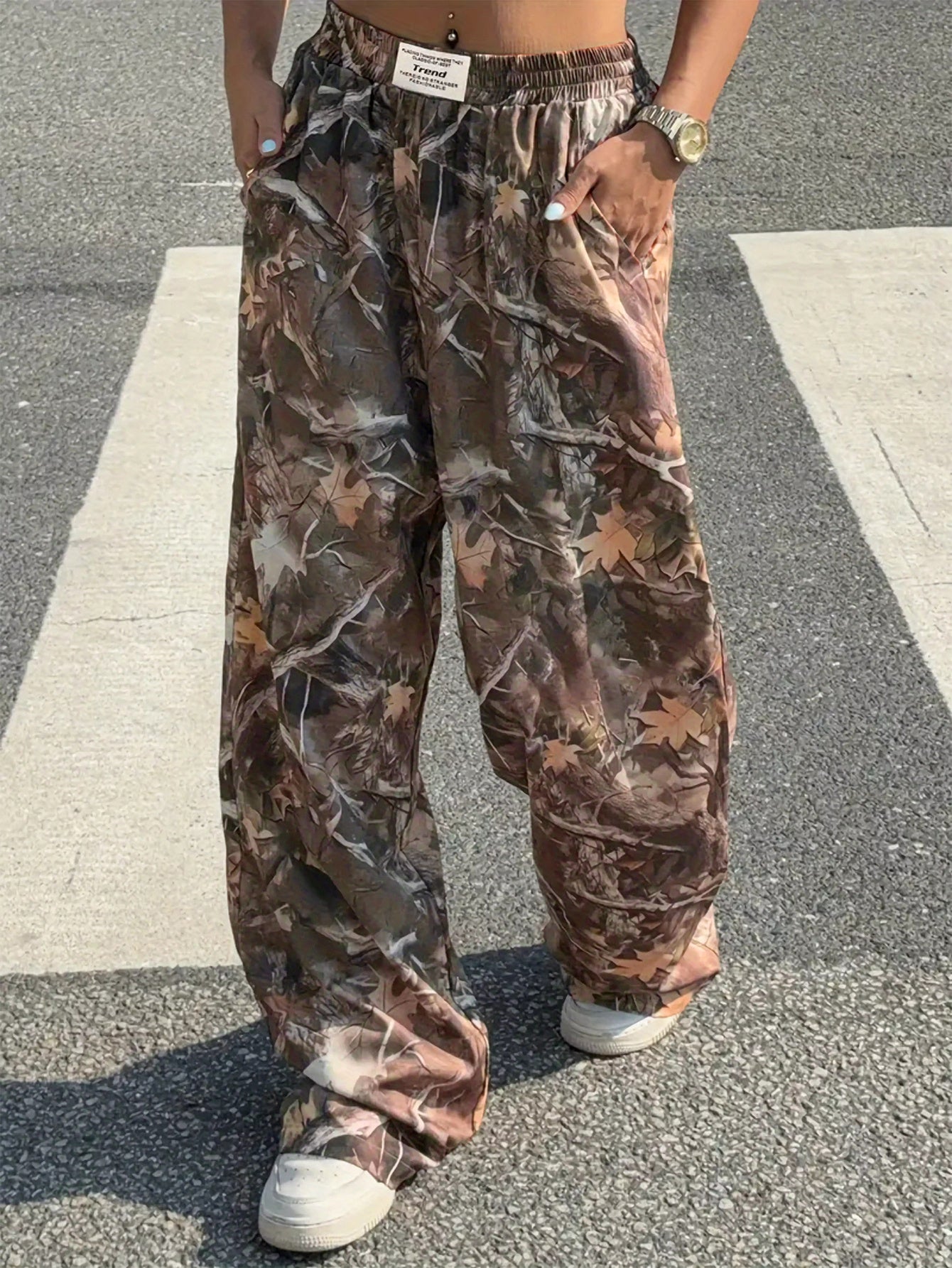 Y2K Camouflage Cargo Pants