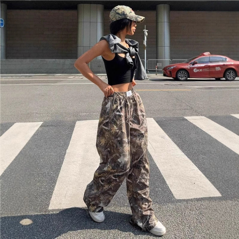 Y2K Camouflage Cargo Pants