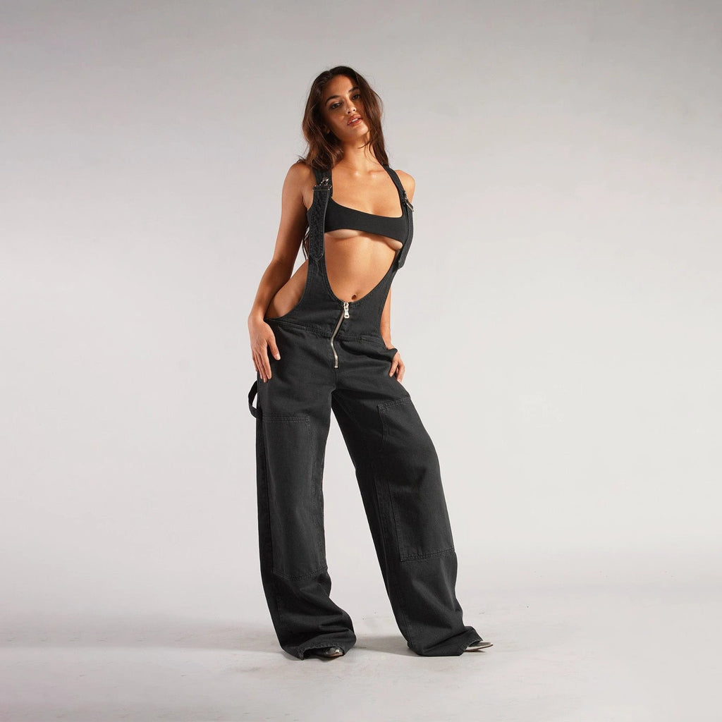 Y2K Denim Overalls
