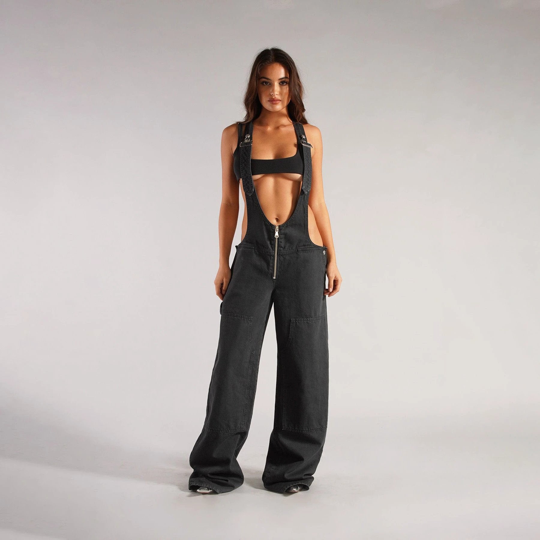 Y2K Denim Overalls