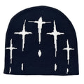 Starry Retro Knit Beanie