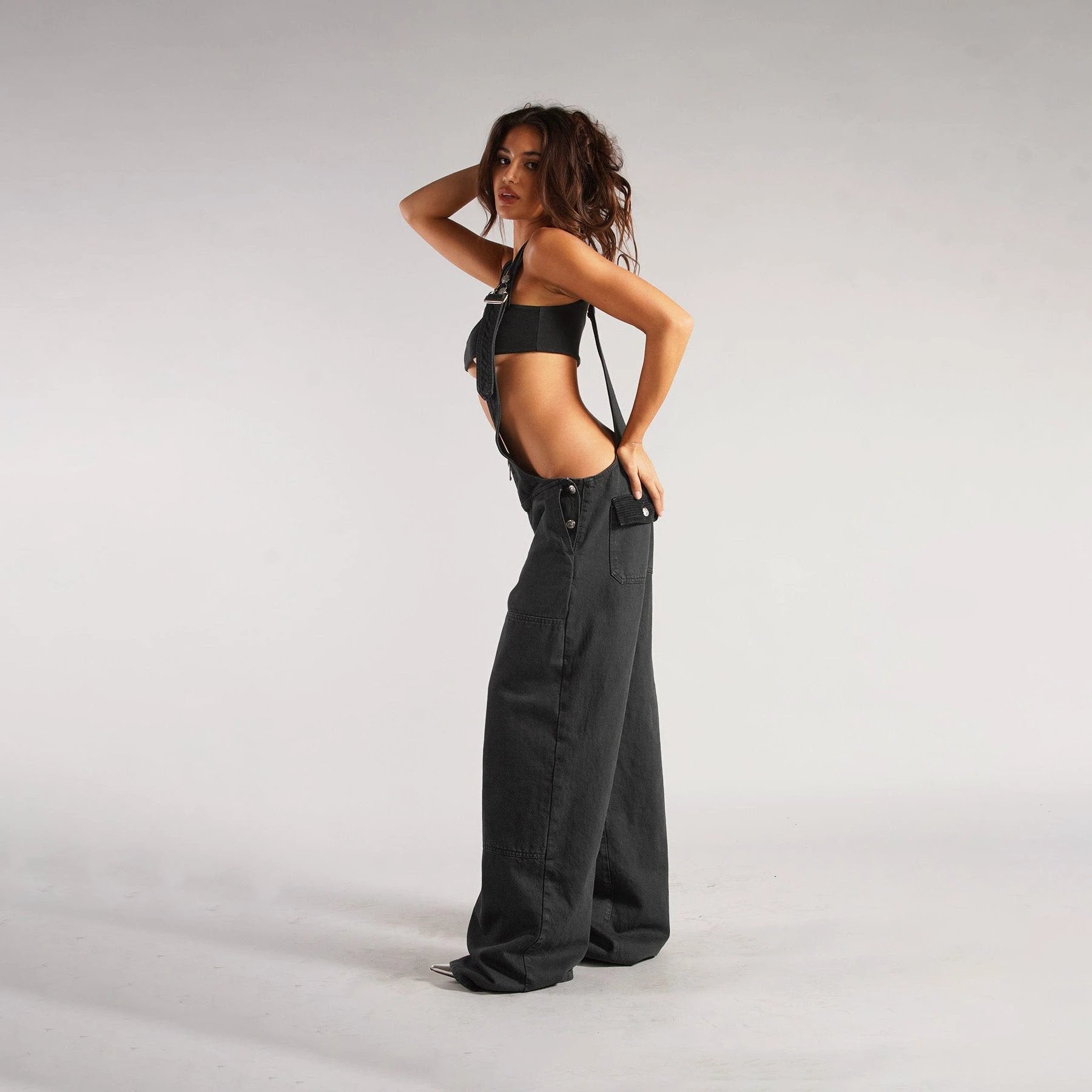 Y2K Denim Overalls