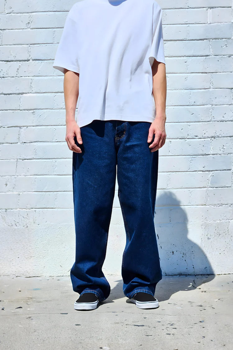 "Neo Blue" Baggy Jeans