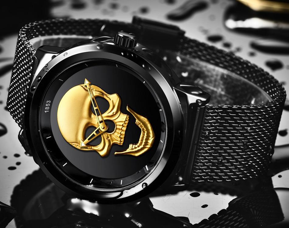 Men's Waterproof Stainless Steel Watch