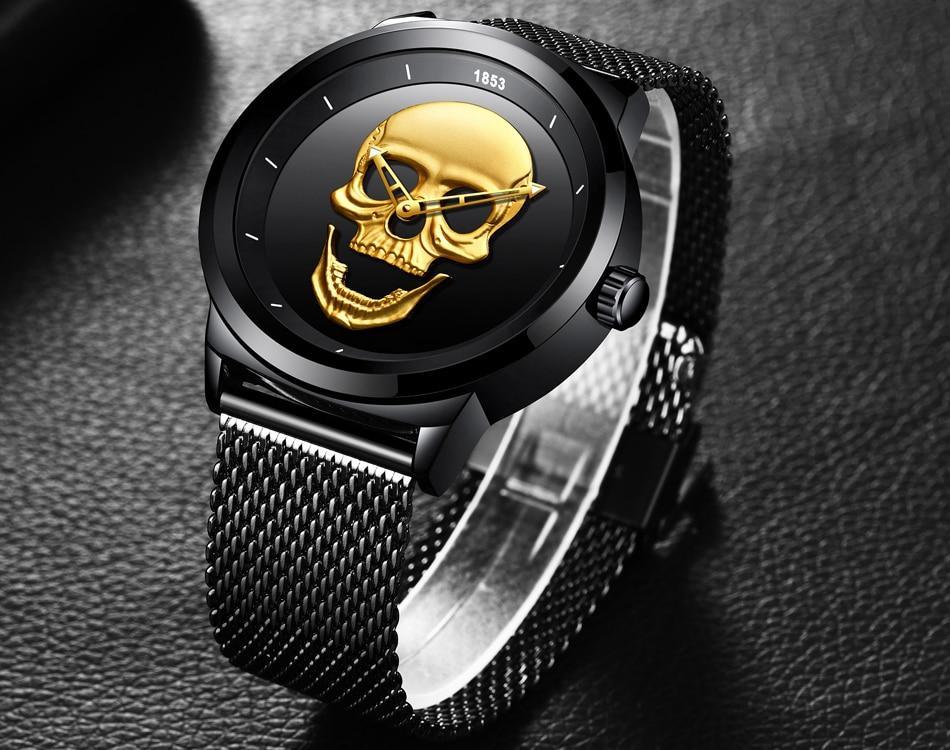 Men's Waterproof Stainless Steel Watch