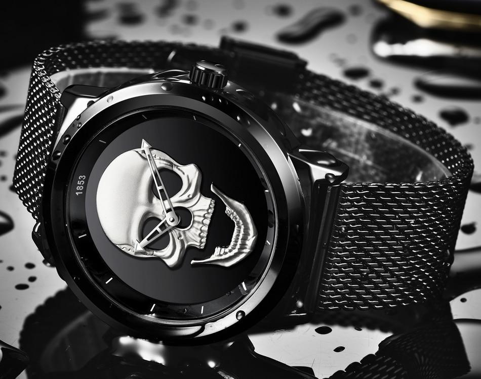 Men's Waterproof Stainless Steel Watch