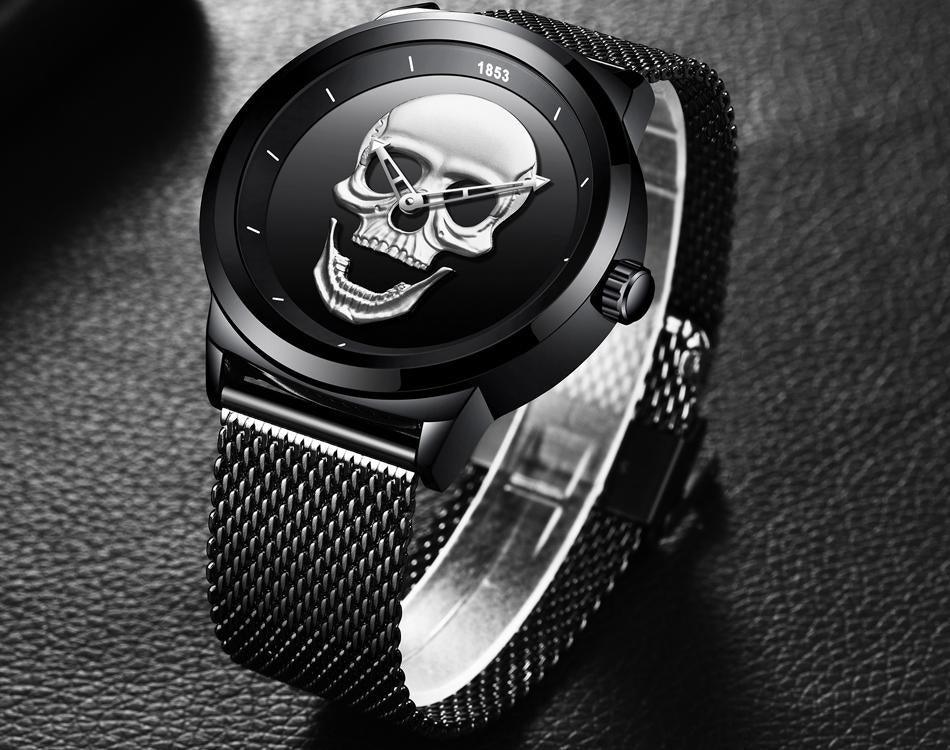 Men's Waterproof Stainless Steel Watch