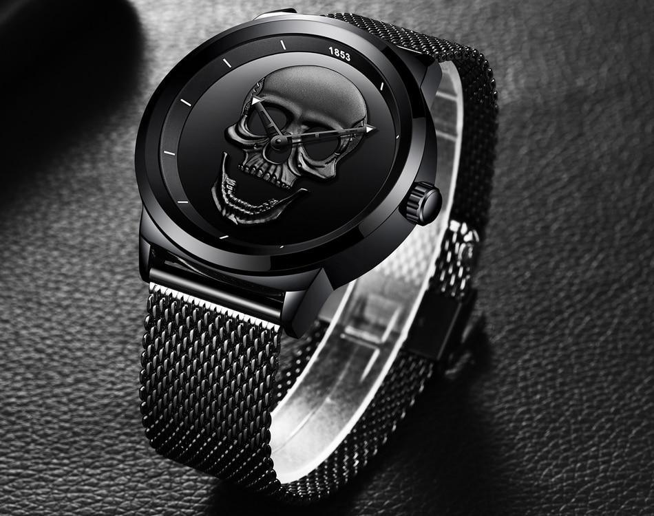 Men's Waterproof Stainless Steel Watch