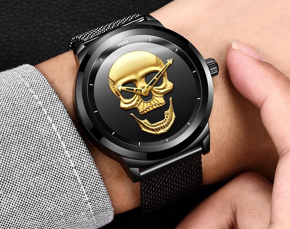 Men's Waterproof Stainless Steel Watch