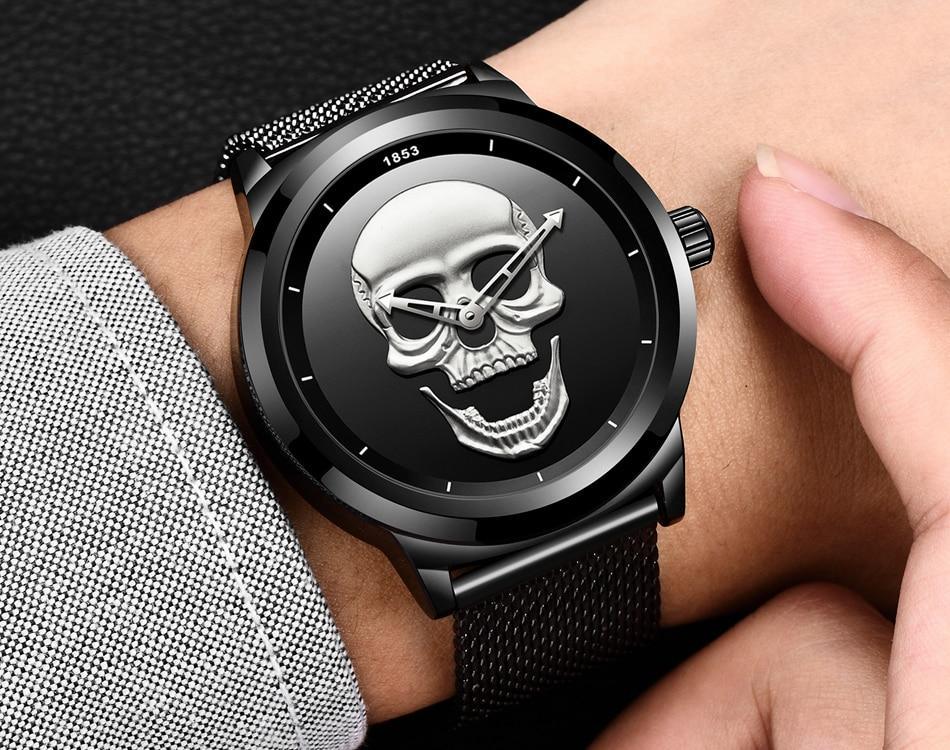 Men's Waterproof Stainless Steel Watch