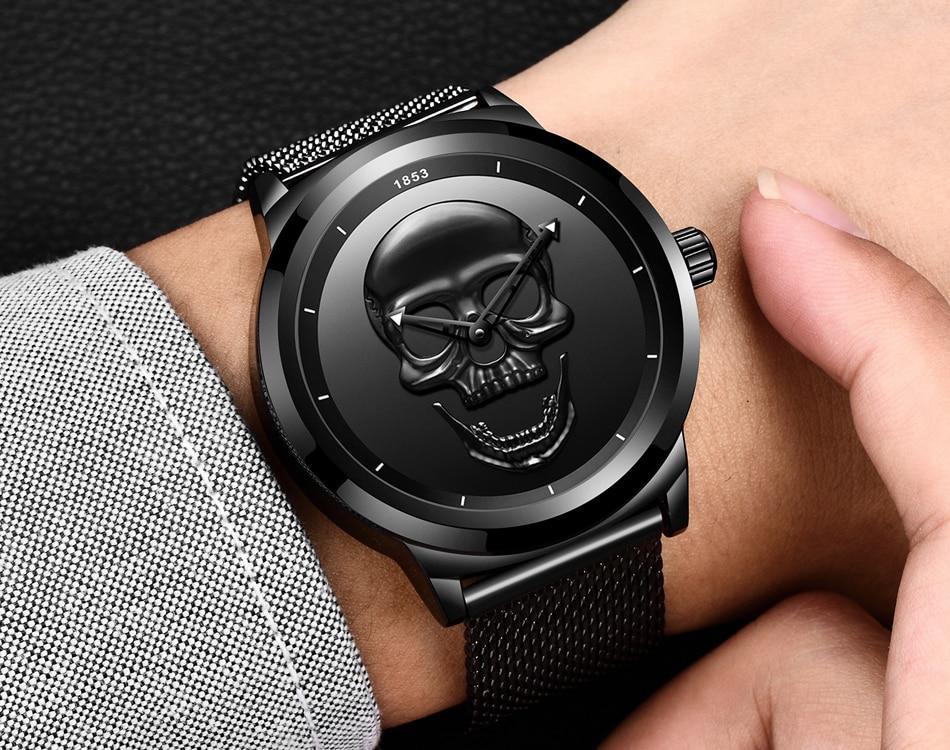 Men's Waterproof Stainless Steel Watch