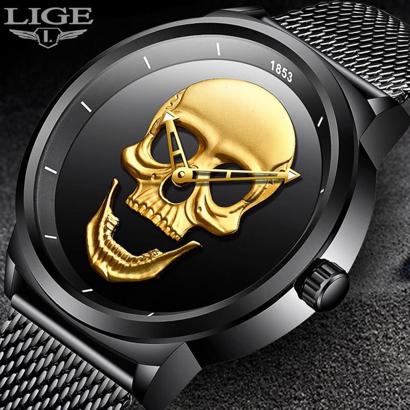 Men's Waterproof Stainless Steel Watch