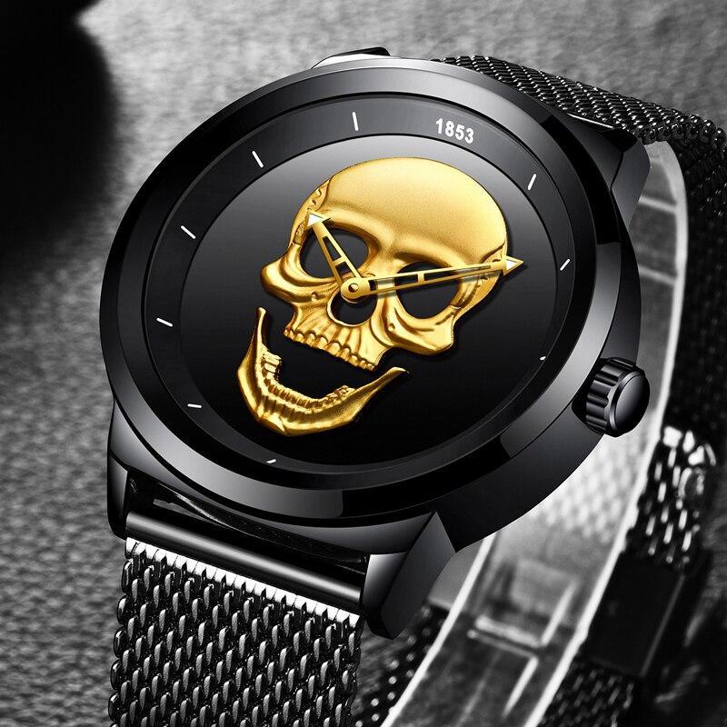 Men's Waterproof Stainless Steel Watch
