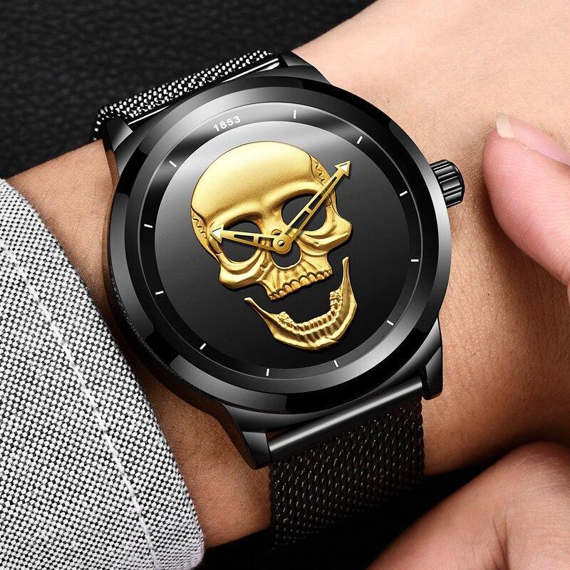 Men's Waterproof Stainless Steel Watch