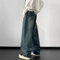 Vintage Wide Leg Denim Pants