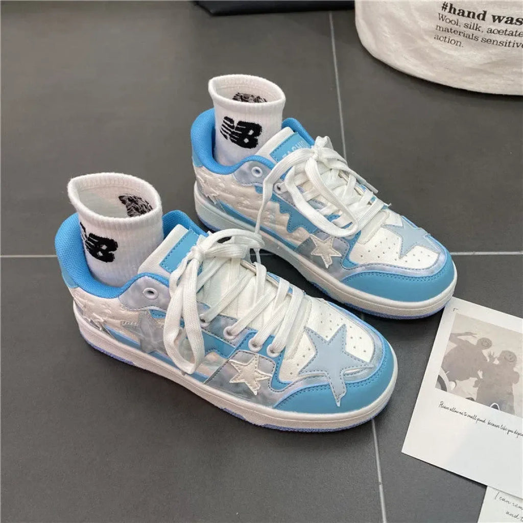 Y2K Pink Flat Sneakers