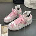 Y2K Pink Flat Sneakers