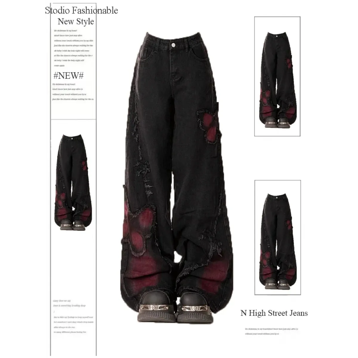 Gothic Baggy Jeans
